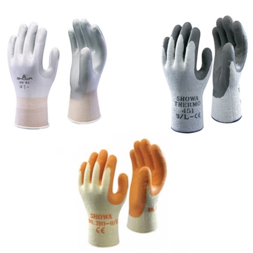 GUANTI SHOWA 451 THERMICO GRIGIO FELPATO TAGLIA 9