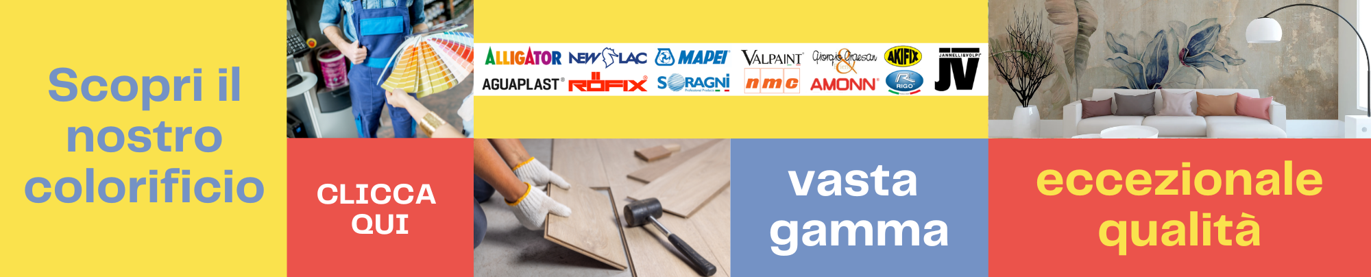 scopri il nostro colorificio